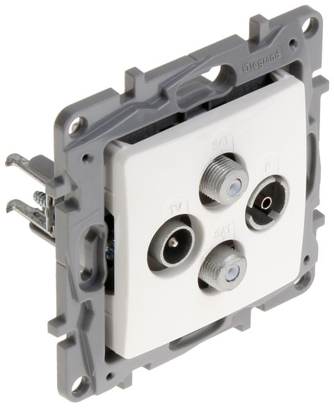 GNIAZDO KOŃCOWE LE-764566 R-TV + 2xSAT Niloe LEGRAND GNIAZDO KOŃCOWE LE-764566 R-TV + 2xSAT Niloe LEGRAND