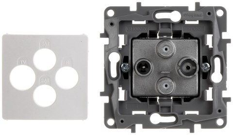 GNIAZDO KOŃCOWE LE-764566 R-TV + 2xSAT Niloe LEGRAND GNIAZDO KOŃCOWE LE-764566 R-TV + 2xSAT Niloe LEGRAND