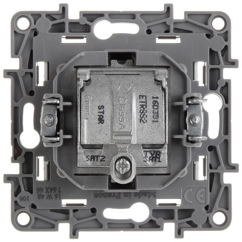 GNIAZDO KOŃCOWE LE-764566 R-TV + 2xSAT Niloe LEGRAND GNIAZDO KOŃCOWE LE-764566 R-TV + 2xSAT Niloe LEGRAND
