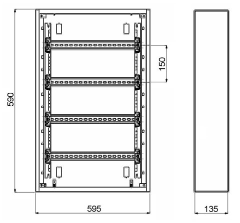 ROZDZIELNICA NATYNKOWA 72-MODUŁOWA LE-337203 XL3 S 160 LEGRAND ROZDZIELNICA NATYNKOWA 72-MODUŁOWA LE-337203 XL3 S 160 LEGRAND