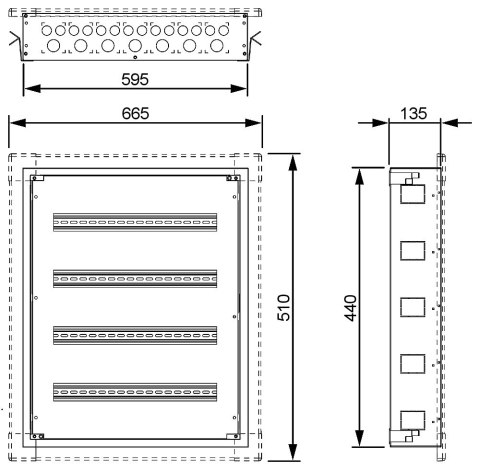 ROZDZIELNICA PODTYNKOWA 48-MODUŁOWA LE-337222 XL3 S 160 LEGRAND ROZDZIELNICA PODTYNKOWA 48-MODUŁOWA LE-337222 XL3 S 160 LEGRAND