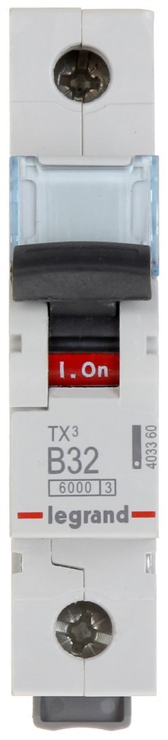WYŁĄCZNIK NADPRĄDOWY LE-403360 JEDNOFAZOWY 32 A TYP B LEGRAND WYŁĄCZNIK NADPRĄDOWY LE-403360 JEDNOFAZOWY 32 A TYP B LEGRAND