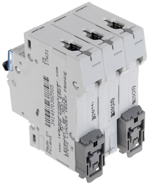 WYŁĄCZNIK NADPRĄDOWY LE-403404 TRÓJFAZOWY 25 A TYP B LEGRAND WYŁĄCZNIK NADPRĄDOWY LE-403404 TRÓJFAZOWY 25 A TYP B LEGRAND