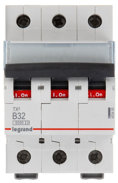 WYŁĄCZNIK NADPRĄDOWY LE-403405 TRÓJFAZOWY 32 A TYP B LEGRAND WYŁĄCZNIK NADPRĄDOWY LE-403405 TRÓJFAZOWY 32 A TYP B LEGRAND