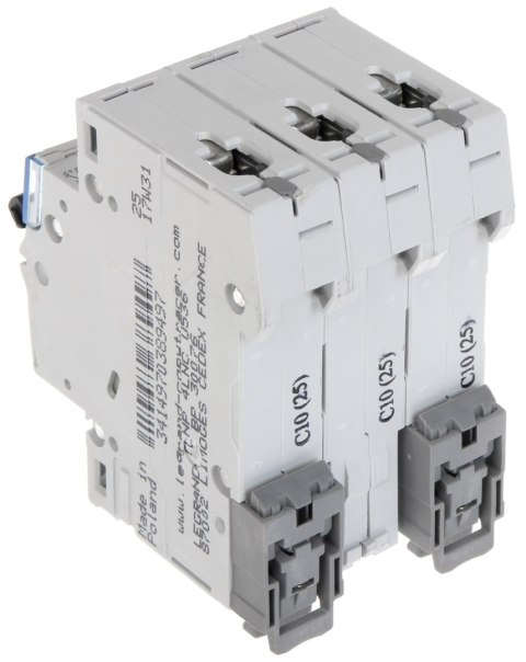 WYŁĄCZNIK NADPRĄDOWY LE-403543 TRÓJFAZOWY 10 A TYP C LEGRAND WYŁĄCZNIK NADPRĄDOWY LE-403543 TRÓJFAZOWY 10 A TYP C LEGRAND