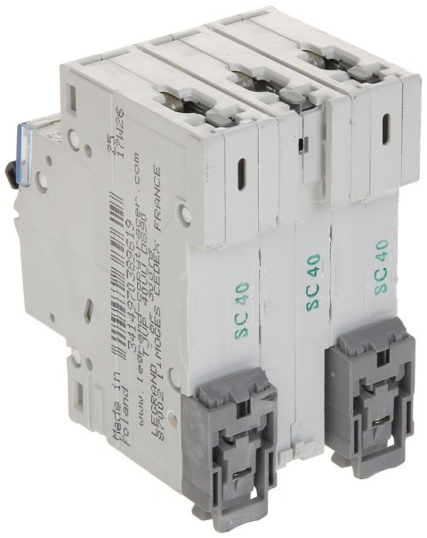 WYŁĄCZNIK NADPRĄDOWY LE-403549 TRÓJFAZOWY 40 A TYP C LEGRAND WYŁĄCZNIK NADPRĄDOWY LE-403549 TRÓJFAZOWY 40 A TYP C LEGRAND