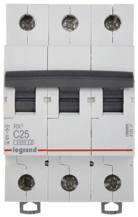 WYŁĄCZNIK NADPRĄDOWY LE-419237 TRÓJFAZOWY 25 A TYP C LEGRAND WYŁĄCZNIK NADPRĄDOWY LE-419237 TRÓJFAZOWY 25 A TYP C LEGRAND