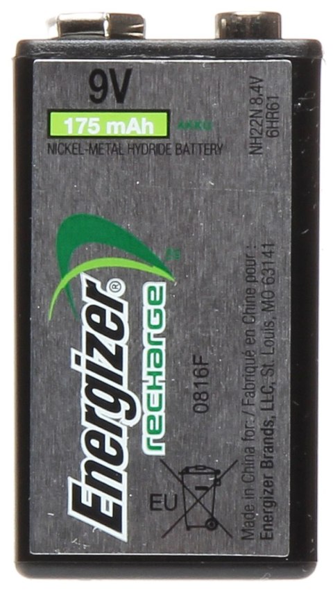 AKUMULATOR BAT-HR22/AKU-175 8.4 V Ni-MH 6HR61 ENERGIZER AKUMULATOR BAT-HR22/AKU-175 8.4 V Ni-MH 6HR61 ENERGIZER