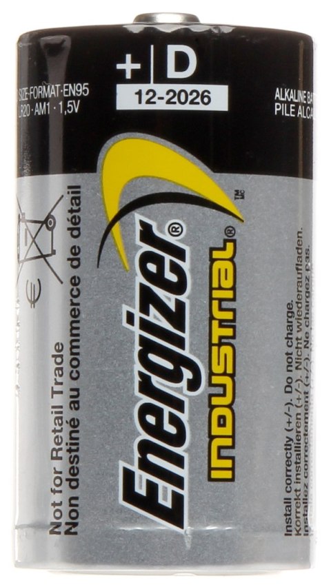BATERIA ALKALICZNA BAT-LR20 1.5 V LR20 (D) ENERGIZER BATERIA ALKALICZNA BAT-LR20 1.5 V LR20 (D) ENERGIZER