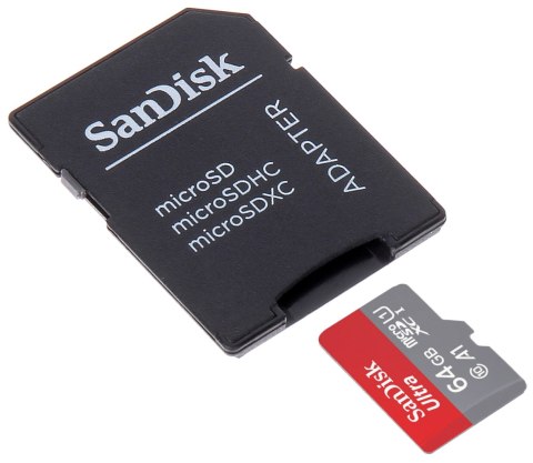 KARTA PAMIĘCI SD-MICRO-10/64-SAND microSD UHS-I, SDXC 64 GB SANDISK KARTA PAMIĘCI SD-MICRO-10/64-SAND microSD UHS-I, SDXC 64 GB SANDISK