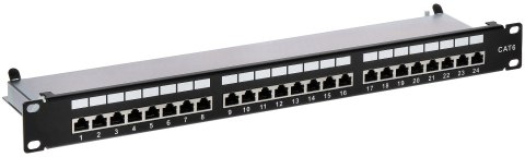 PATCH PANEL RJ-45 PP-24/RJ6-C/FTP PATCH PANEL RJ-45 PP-24/RJ6-C/FTP