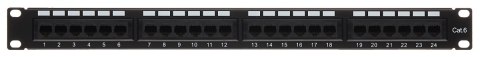 PATCH PANEL RJ-45 PP-24/RJ/6 PATCH PANEL RJ-45 PP-24/RJ/6