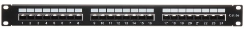 PATCH PANEL RJ-45 PP-24/RJ/C PATCH PANEL RJ-45 PP-24/RJ/C
