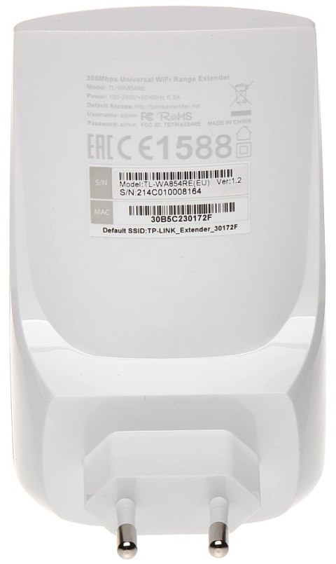 UNIWERSALNY WZMACNIACZ SIECI BEZPRZEWODOWEJ TL-WA850RE 300Mb/s 2.4 GHz TP-LINK UNIWERSALNY WZMACNIACZ SIECI BEZPRZEWODOWEJ TL-WA850RE 300Mb/s 2.4 GHz TP-LINK