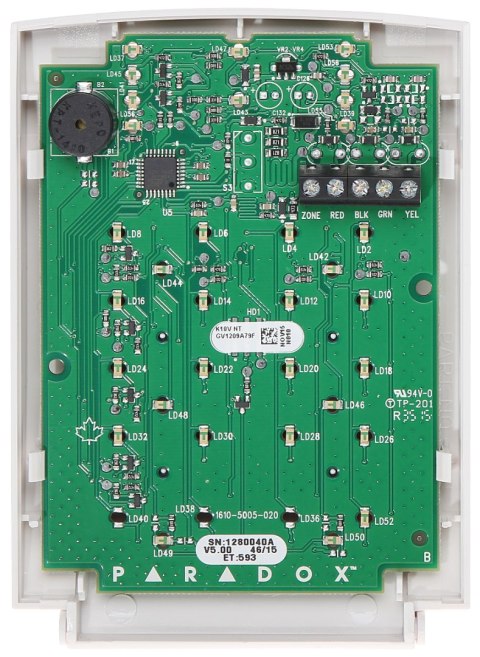 KLAWIATURA DO CENTRALI ALARMOWEJ K-10V PARADOX KLAWIATURA DO CENTRALI ALARMOWEJ K-10V PARADOX