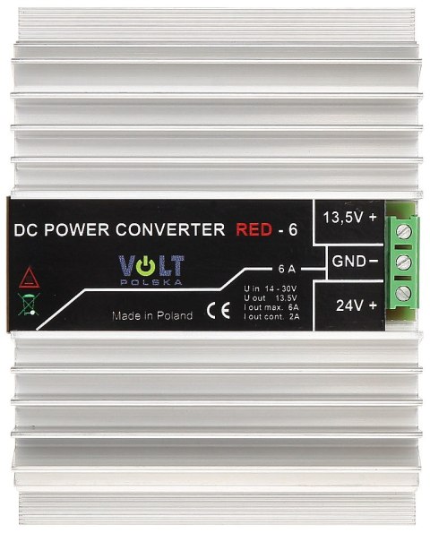 MODUŁ PRZETWORNICY RED-6 DC/DC MODUŁ PRZETWORNICY RED-6 DC/DC