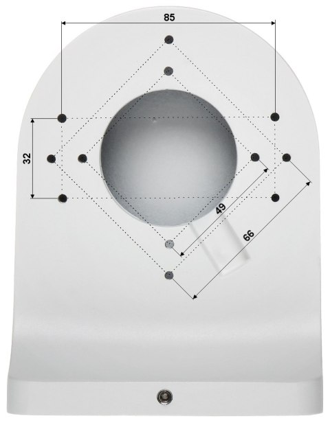 UCHWYT DO KAMER KULISTYCH PFB204W DAHUA UCHWYT DO KAMER KULISTYCH PFB204W DAHUA
