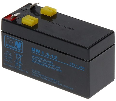 AKUMULATOR 12V/1.3AH-MW AKUMULATOR 12V/1.3AH-MW