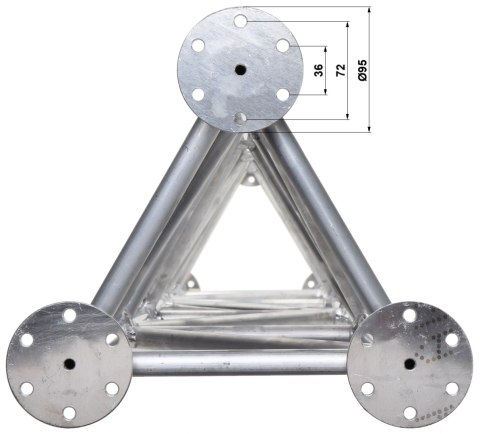 MASZT KRATOWY ALUMINIOWY MK-1.5 MASZT KRATOWY ALUMINIOWY MK-1.5