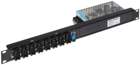 PATCH PANEL 8-PORTOWY Z ZASILACZEM ZR48-158/POE-8 48 V DC 3.3 A PATCH PANEL 8-PORTOWY Z ZASILACZEM ZR48-158/POE-8 48 V DC 3.3 A