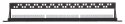 PATCH PANEL KEYSTONE PP-24/RJ-FX/6C