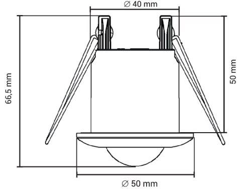 SUFITOWY CZUJNIK RUCHU OR-CR-235 AC 230V SUFITOWY CZUJNIK RUCHU OR-CR-235 AC 230V