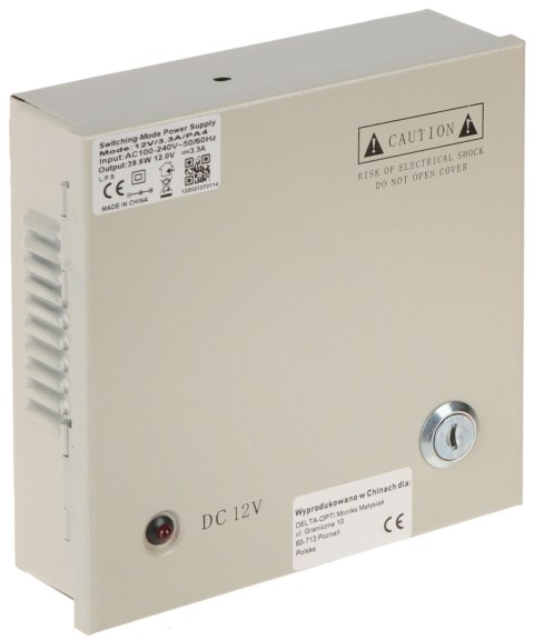 ZASILACZ IMPULSOWY 12V/3.3A/PA4 ZASILACZ IMPULSOWY 12V/3.3A/PA4