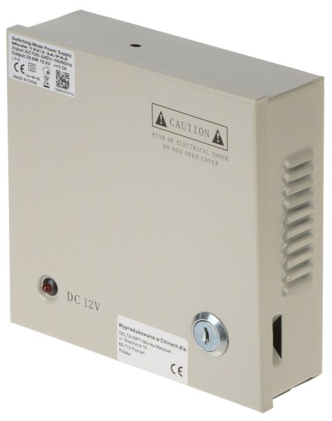 ZASILACZ IMPULSOWY 12V/3.3A/PA4 ZASILACZ IMPULSOWY 12V/3.3A/PA4