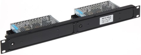 ZASILACZ RACK ZR12-100X2 2 x 12 V DC 2 x 8.5 A ZASILACZ RACK ZR12-100X2 2 x 12 V DC 2 x 8.5 A