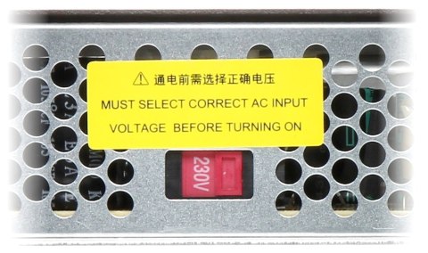 ZASILACZ RACK ZR12-150/LZ-16/POL 12 V DC 12.5 A ZASILACZ RACK ZR12-150/LZ-16/POL 12 V DC 12.5 A