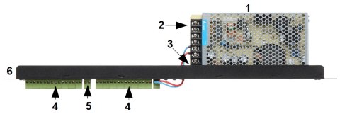ZASILACZ RACK ZR12-150/LZ-16/POL 12 V DC 12.5 A ZASILACZ RACK ZR12-150/LZ-16/POL 12 V DC 12.5 A