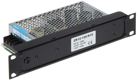 ZASILACZ RACK ZR12-150/R10 12 V DC 12.5 A ZASILACZ RACK ZR12-150/R10 12 V DC 12.5 A