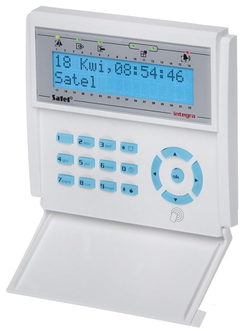 KLAWIATURA DO CENTRALI ALARMOWEJ INT-KLCDR-BL SATEL KLAWIATURA DO CENTRALI ALARMOWEJ INT-KLCDR-BL SATEL