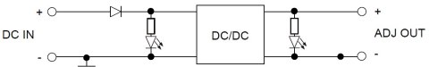 MODUŁ PRZETWORNICY PZD-3520-W6 DC/DC MODUŁ PRZETWORNICY PZD-3520-W6 DC/DC
