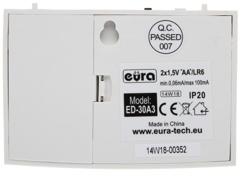 SYGNALIZATOR WEJŚCIA ED-30A3 EURA SYGNALIZATOR WEJŚCIA ED-30A3 EURA