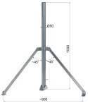 UCHWYT MUROWY UMA-50R100