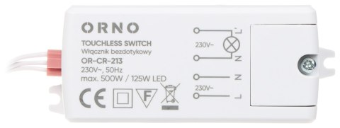 WŁĄCZNIK BEZDOTYKOWY OR-CR-213 AC 230V WŁĄCZNIK BEZDOTYKOWY OR-CR-213 AC 230V