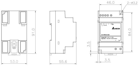 ZASILACZ IMPULSOWY DRC-24V30W-1AZ Delta Electronics ZASILACZ IMPULSOWY DRC-24V30W-1AZ Delta Electronics