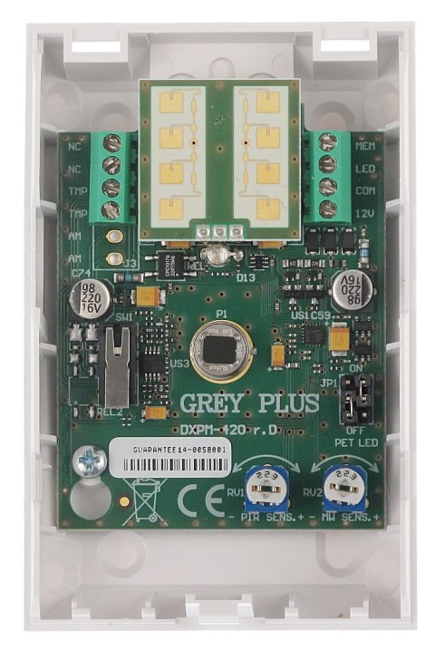 CZUJKA DUALNA MIKROFALA + PIR GREY SATEL CZUJKA DUALNA MIKROFALA + PIR GREY SATEL