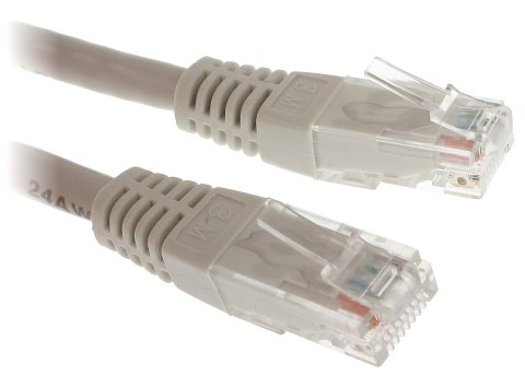 PATCHCORD RJ45/6/3.0-GREY 3.0 m Lanberg PATCHCORD RJ45/6/3.0-GREY 3.0 m Lanberg