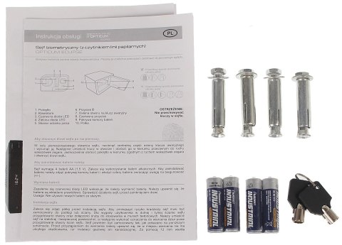 SEJF BIOMETRYCZNY OPTI-ECLIPSE SEJF BIOMETRYCZNY OPTI-ECLIPSE