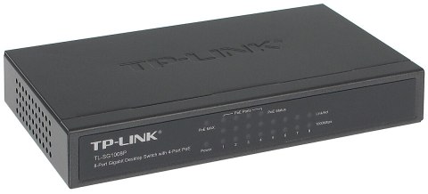 SWITCH POE TL-SG1008P 8-PORTOWY TP-LINK SWITCH POE TL-SG1008P 8-PORTOWY TP-LINK
