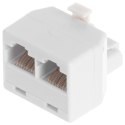 ROZGAŁĘŹNIK RJ45-W/2RJ45-G
