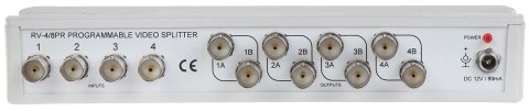 ROZGAŁĘŹNIK WIDEO RV-4/8PR ROZGAŁĘŹNIK WIDEO RV-4/8PR