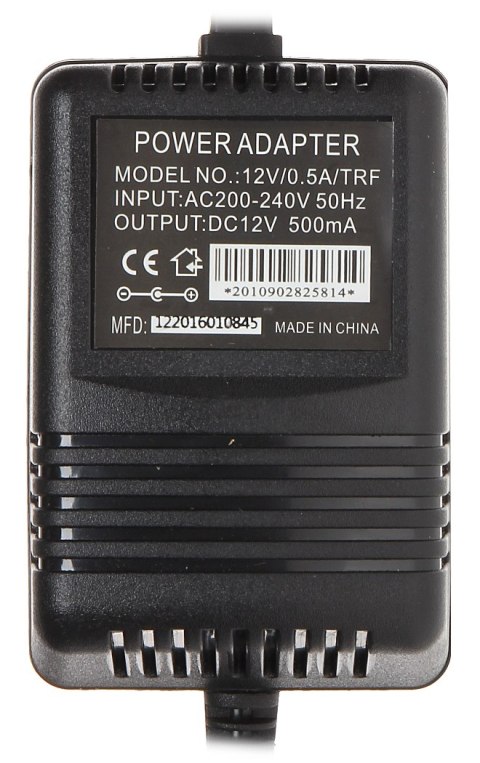 ZASILACZ 12V/0.5A/TRF ZASILACZ 12V/0.5A/TRF