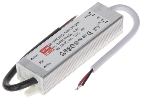 ZASILACZ IMPULSOWY 12V/1.25A-LED ZASILACZ IMPULSOWY 12V/1.25A-LED