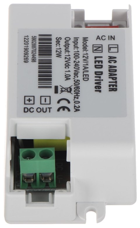 ZASILACZ IMPULSOWY 12V/1A/LED ZASILACZ IMPULSOWY 12V/1A/LED