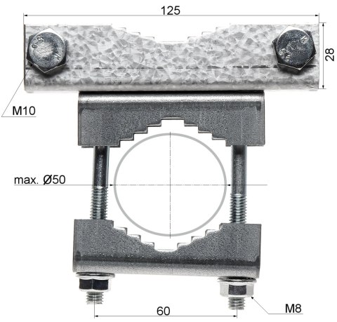 OBEJMA ZACISKOWA OR-50 OBEJMA ZACISKOWA OR-50
