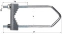 OBEJMA ZACISKOWA OZ-50/M8X150