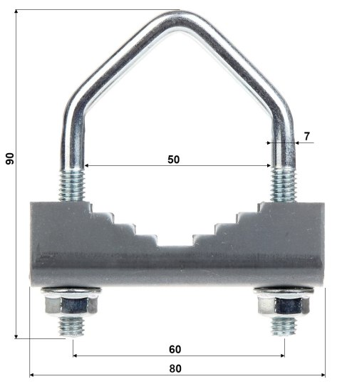 OBEJMA ZACISKOWA OZ-50/M8 OBEJMA ZACISKOWA OZ-50/M8